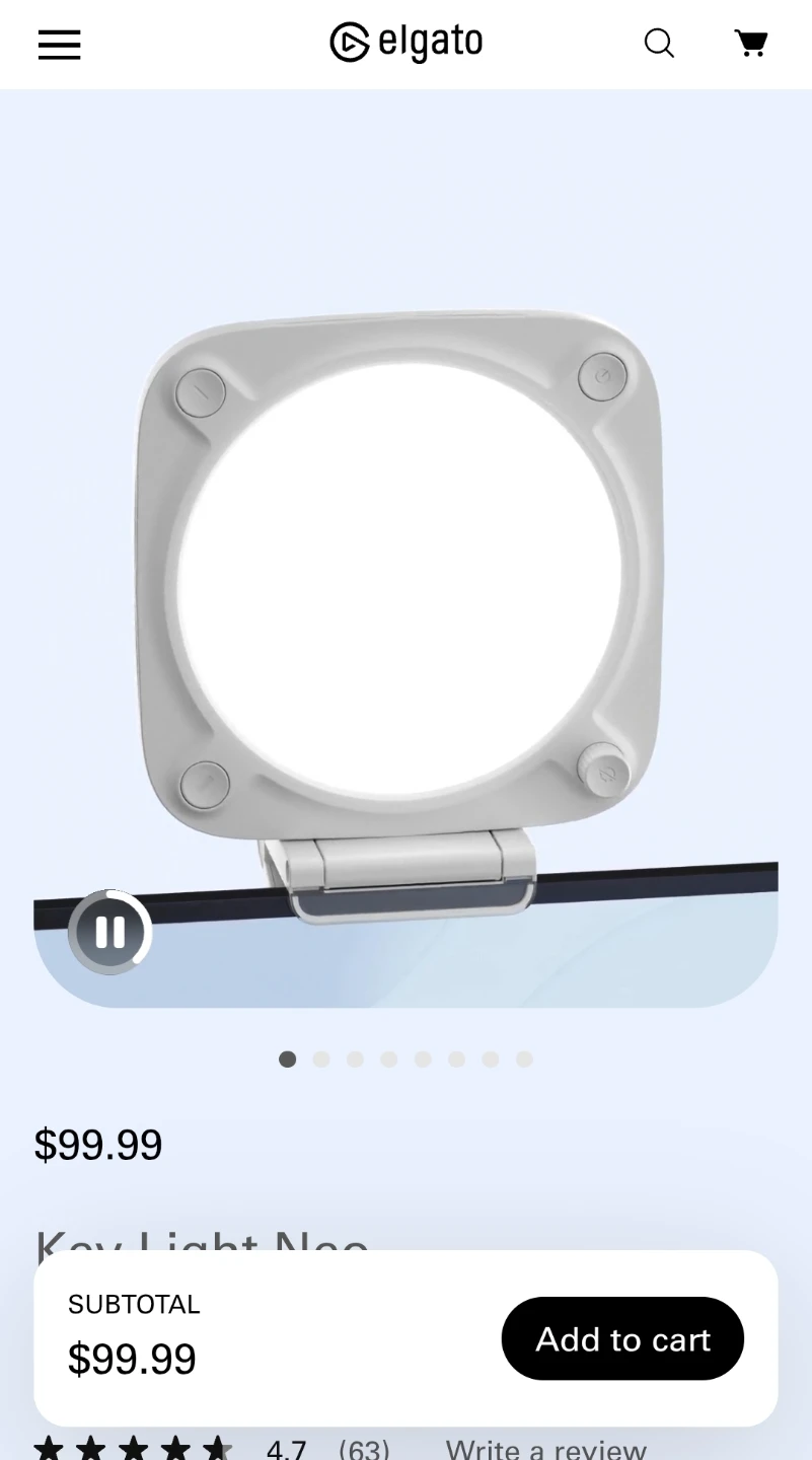 Elgato Key Light Neo w/ Mount - photo 2