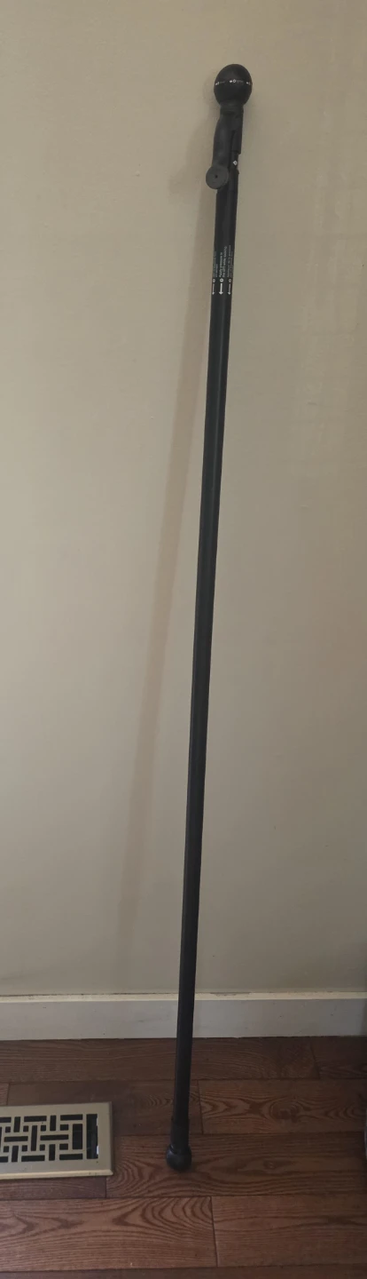 Adjustable Black Security Bar - photo 5