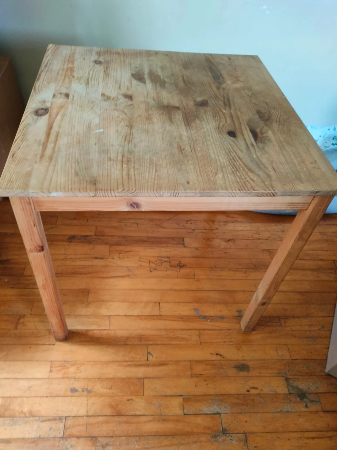 IKEA INGO Solid Pine Table – Compact Dining / Desk / DIY Project