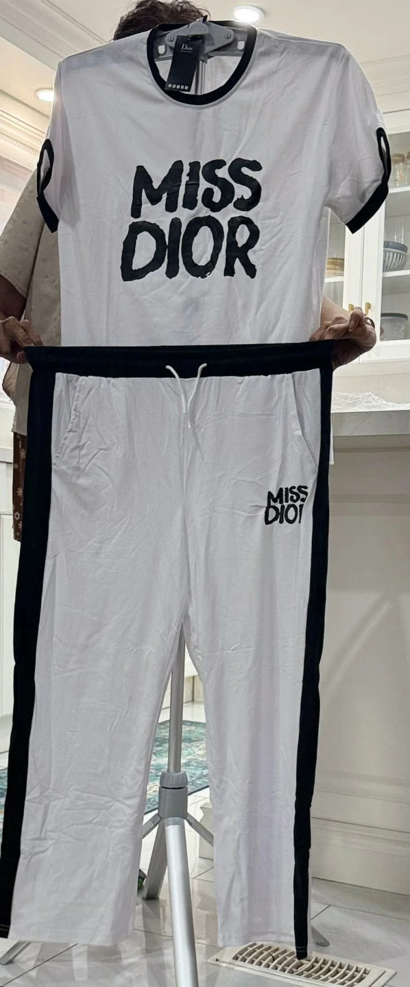 Miss Dior T-shirt and Lounge Pants Set