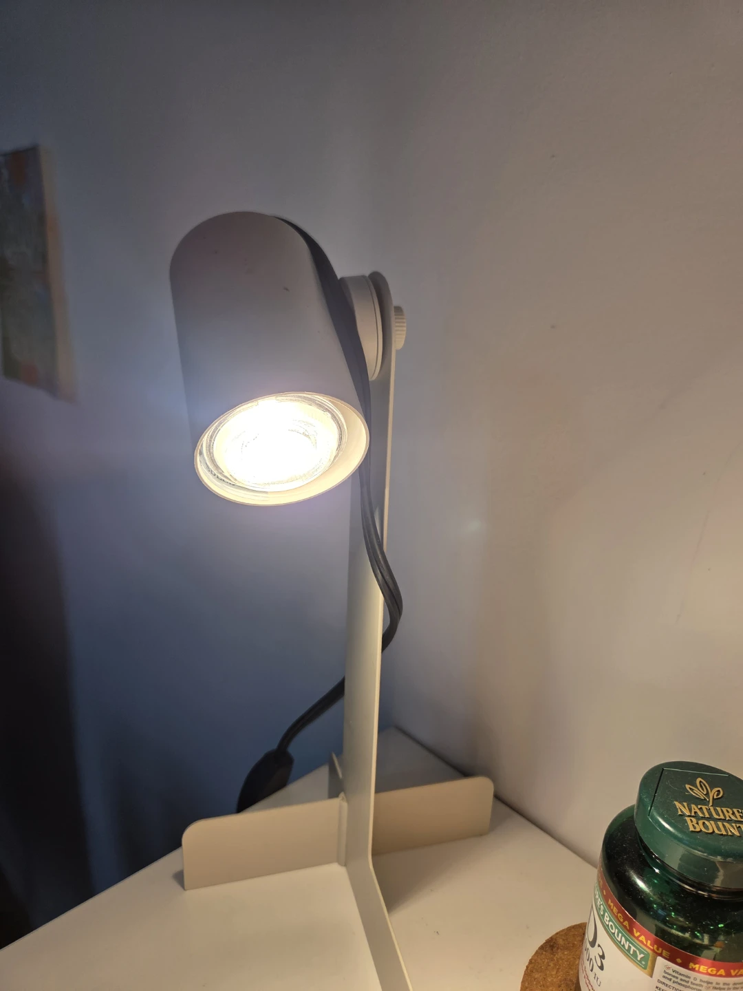 White Desk Lamp - photo 4