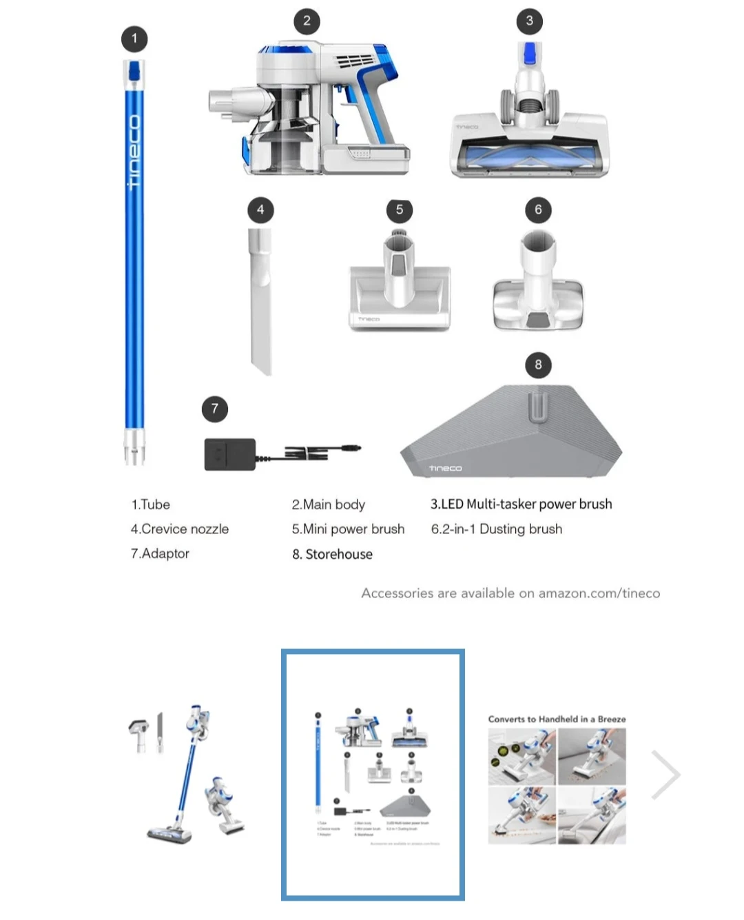 Tineco A10 Hero Cordless Stick Vacuum - photo 2