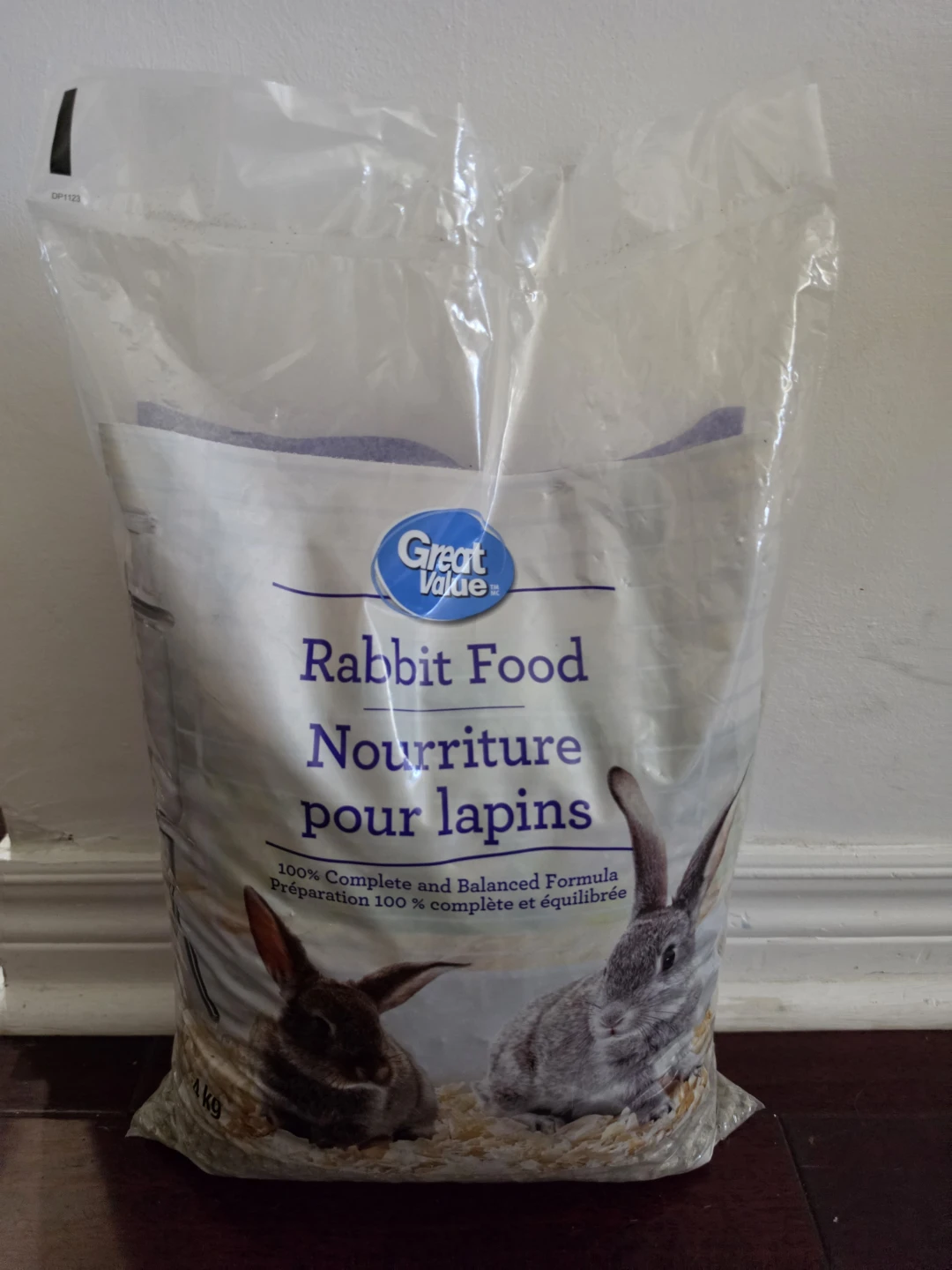 Great Value Rabbit Food 4kg