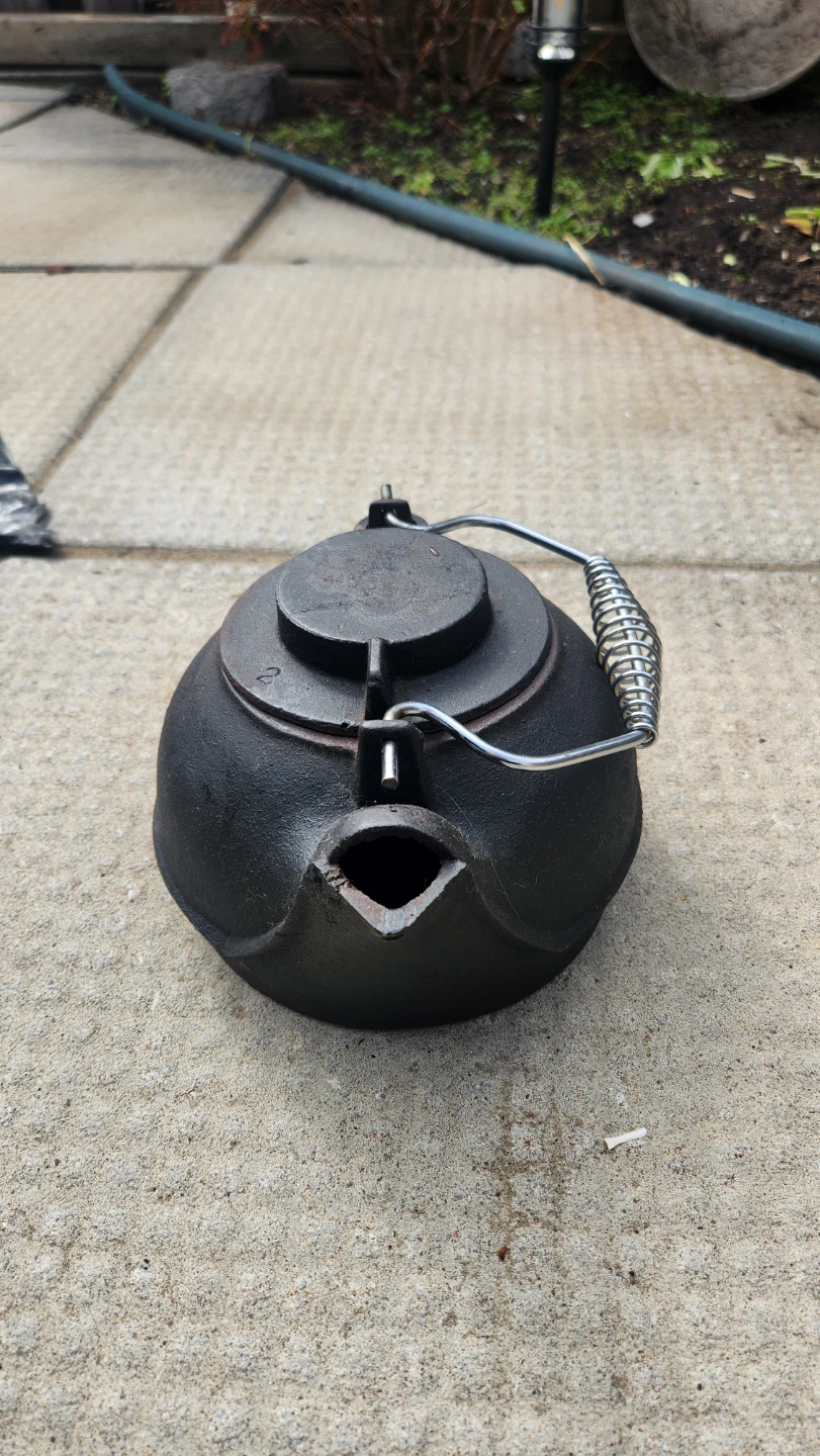 Cast Iron Teapot