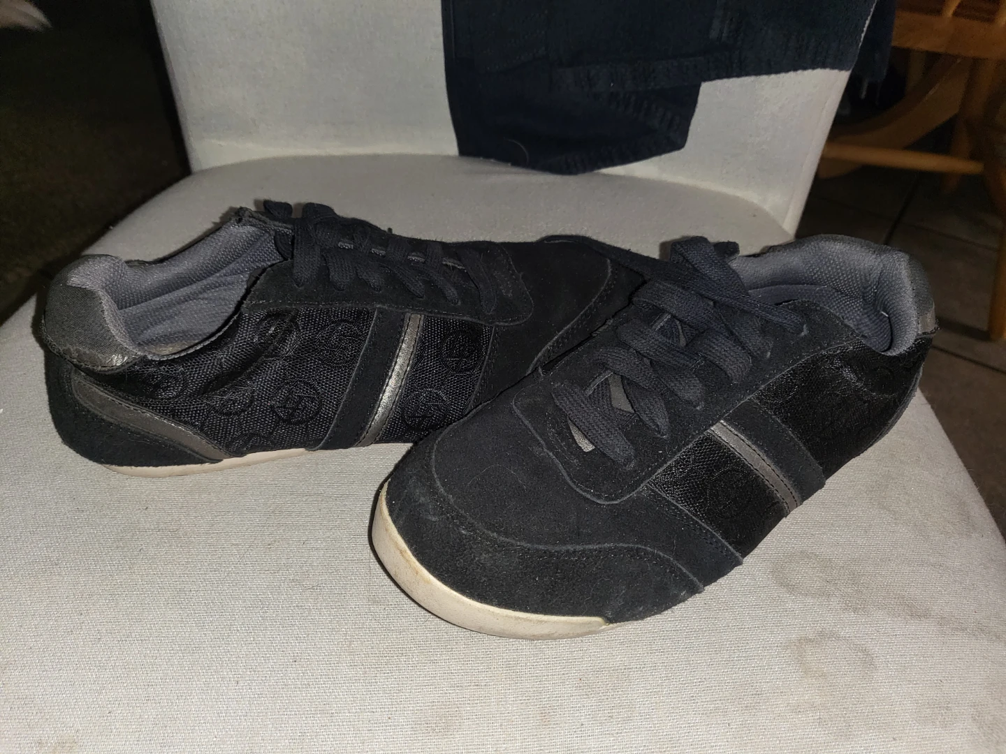 Guess Men's Black Casual Sneakers