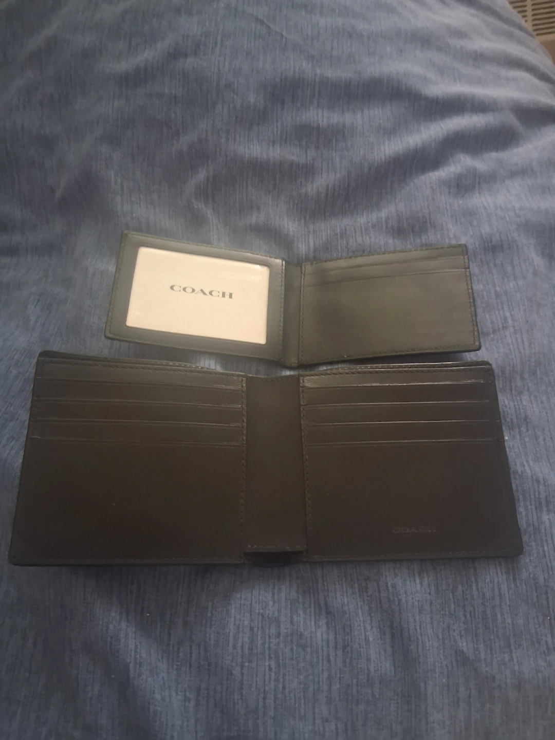 Coach Signature Bifold Wallet and Card Case Set - photo 3
