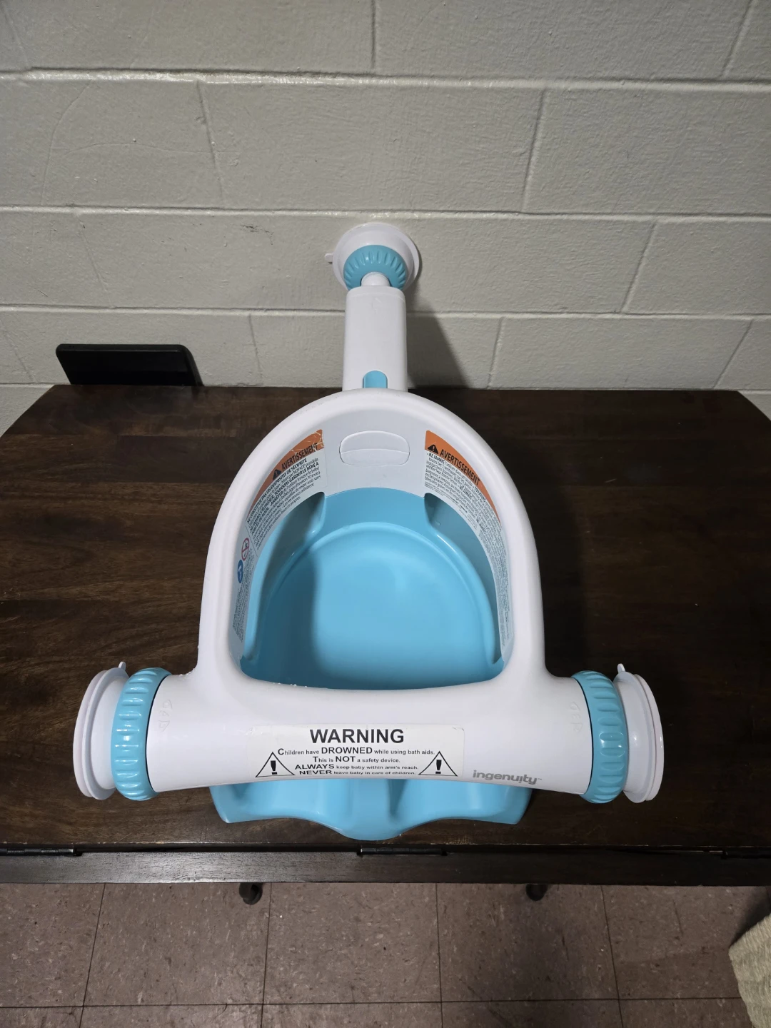 Premium Ingenuity My Bath Seat – Aqua Blue - photo 4