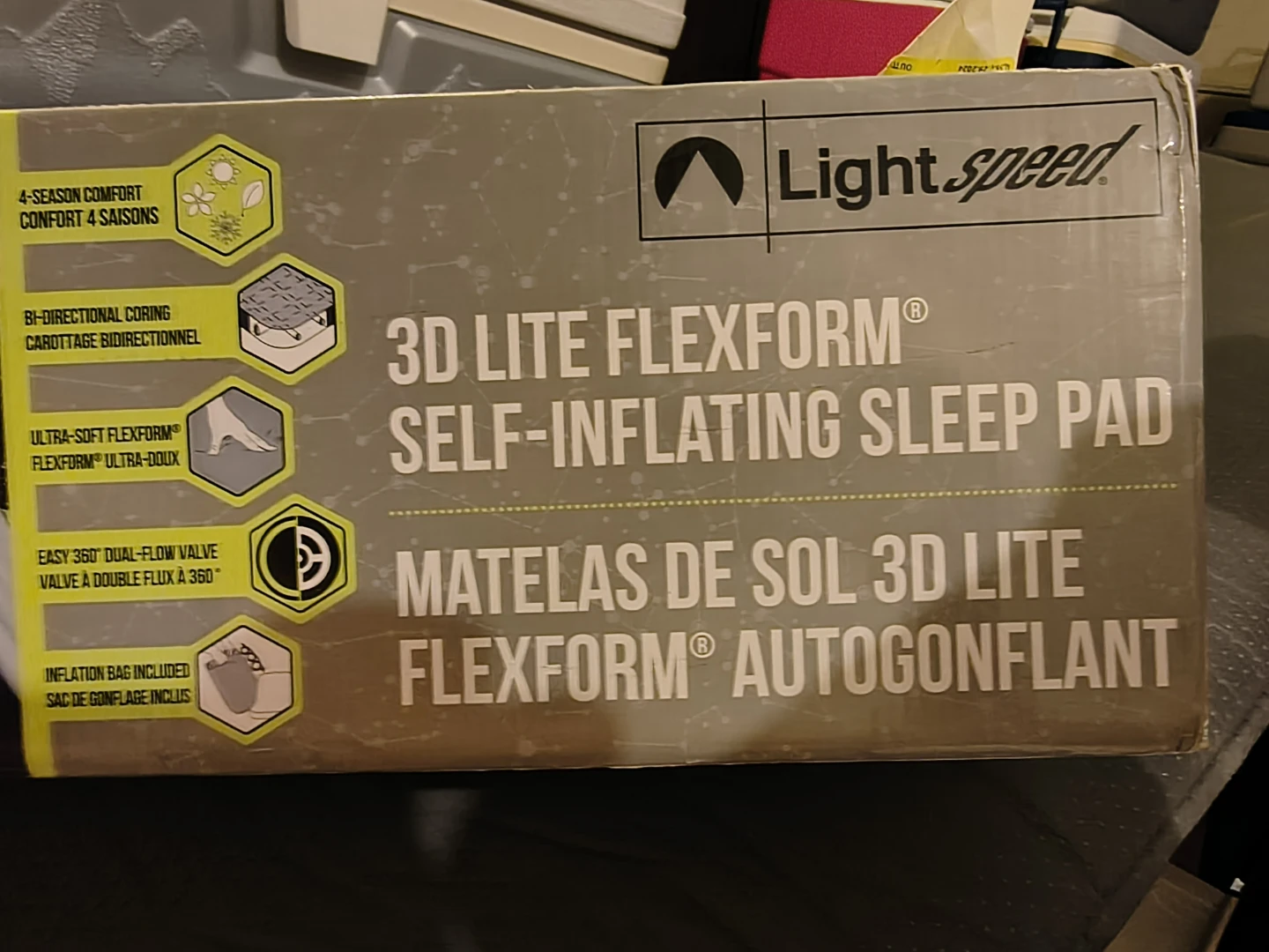Camp Sleep Pad Lightspeed 3in PVC Free 3D - photo 4