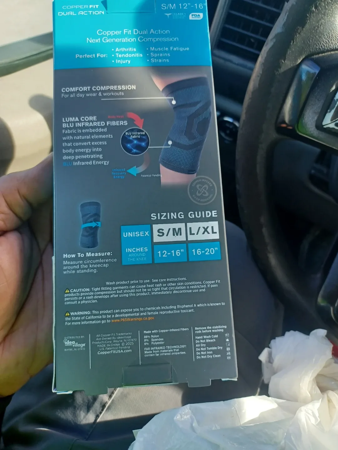 Support knee brace