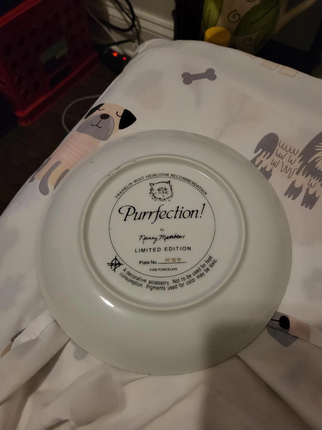 Decorative Kitten Collector Plate - photo 3
