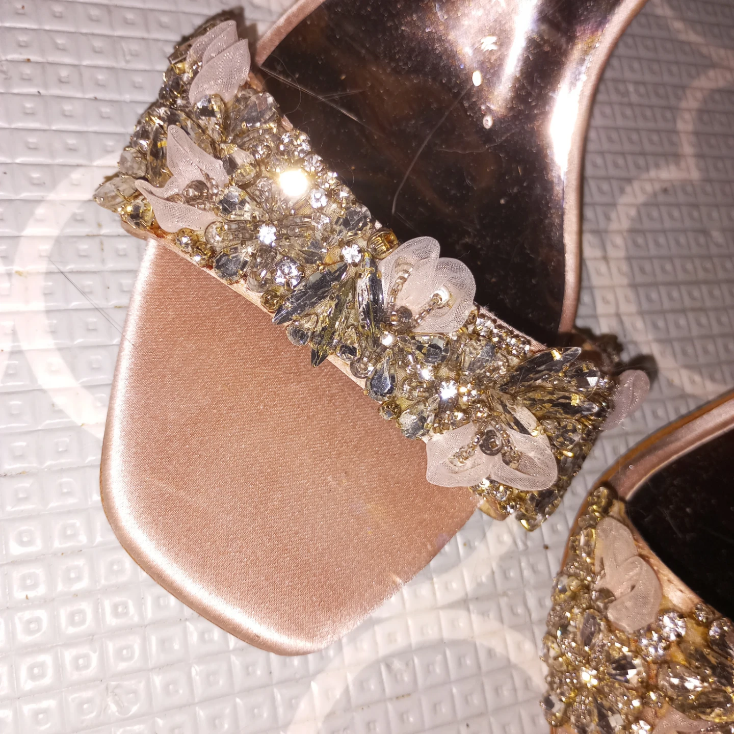 Badgley Mischka embellished heels - photo 3