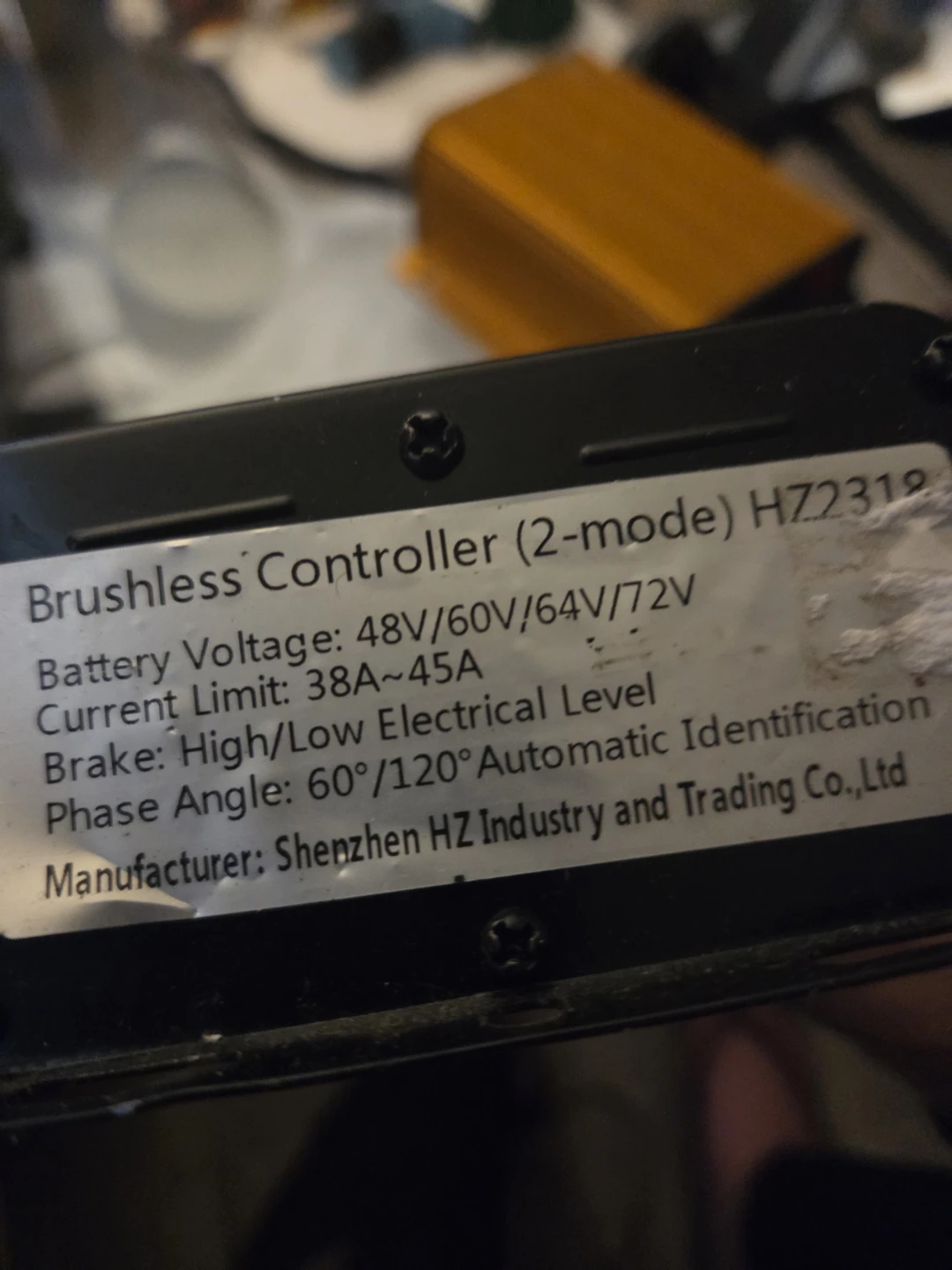 Shenzhen HZ Brushless Controller HZ2312