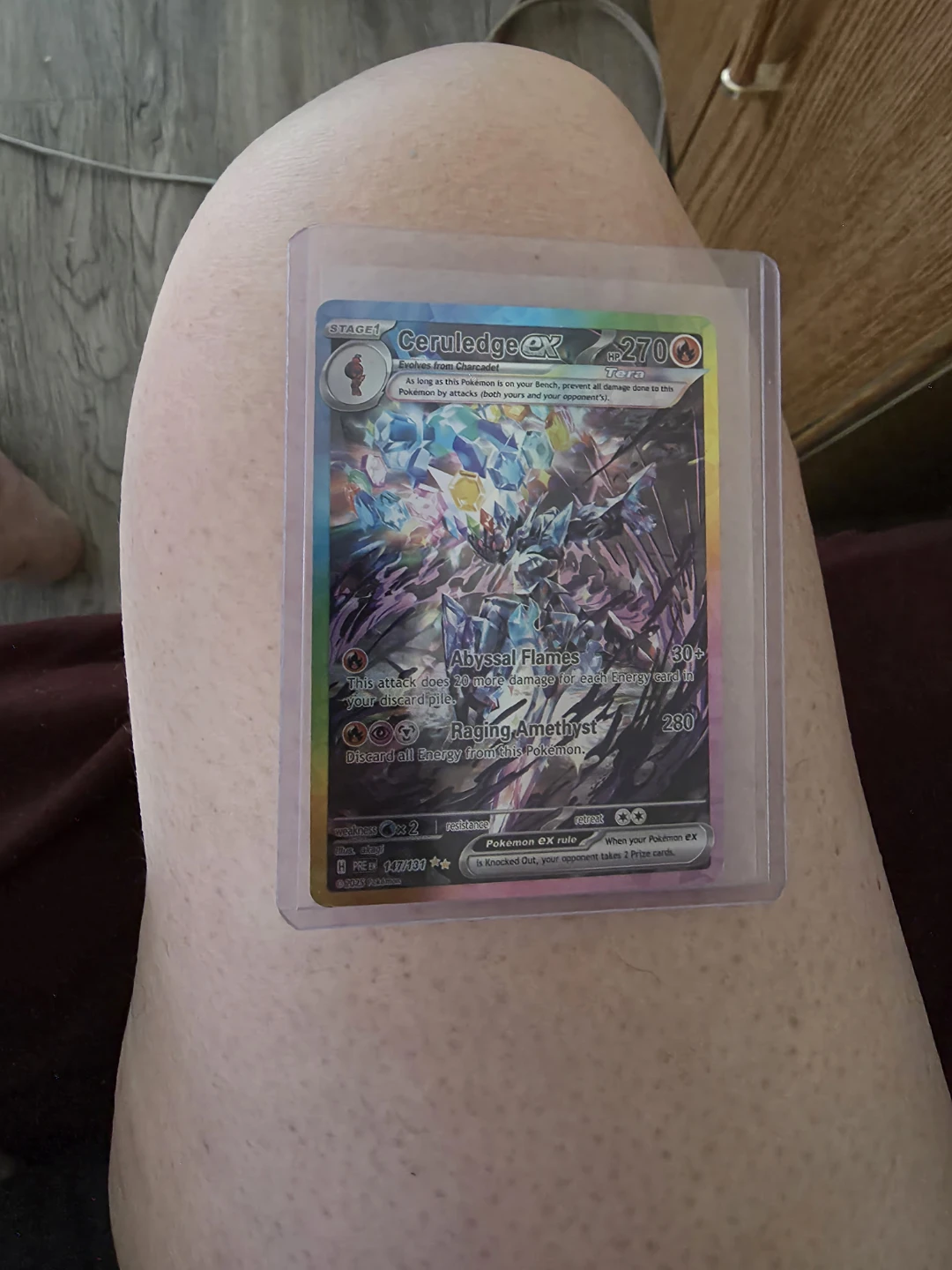 Ceruledge ex Pokemon Card