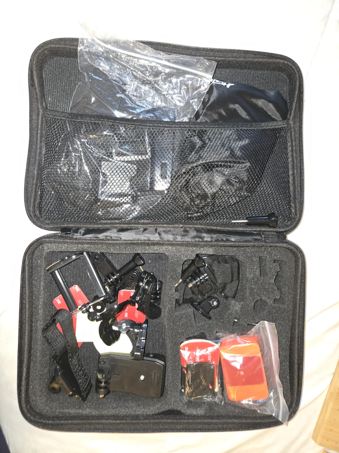 Action Camera Accessory Kit with Case