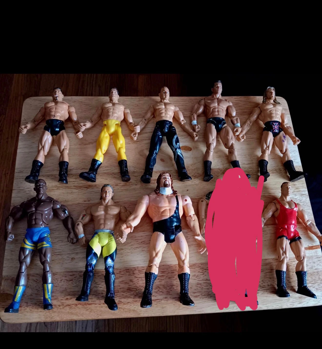 Lot of 22 WWE Wrestling Action Figures