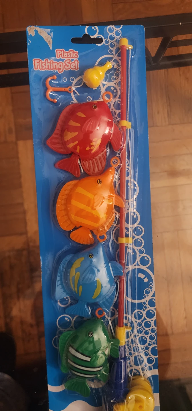 Plastic Fishing Set Toy - photo 4