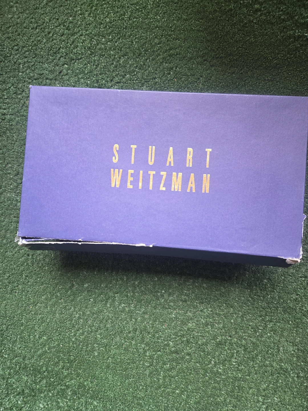 Stuart Weitzman Geegaw Sandals Brass Mordore Size 8B