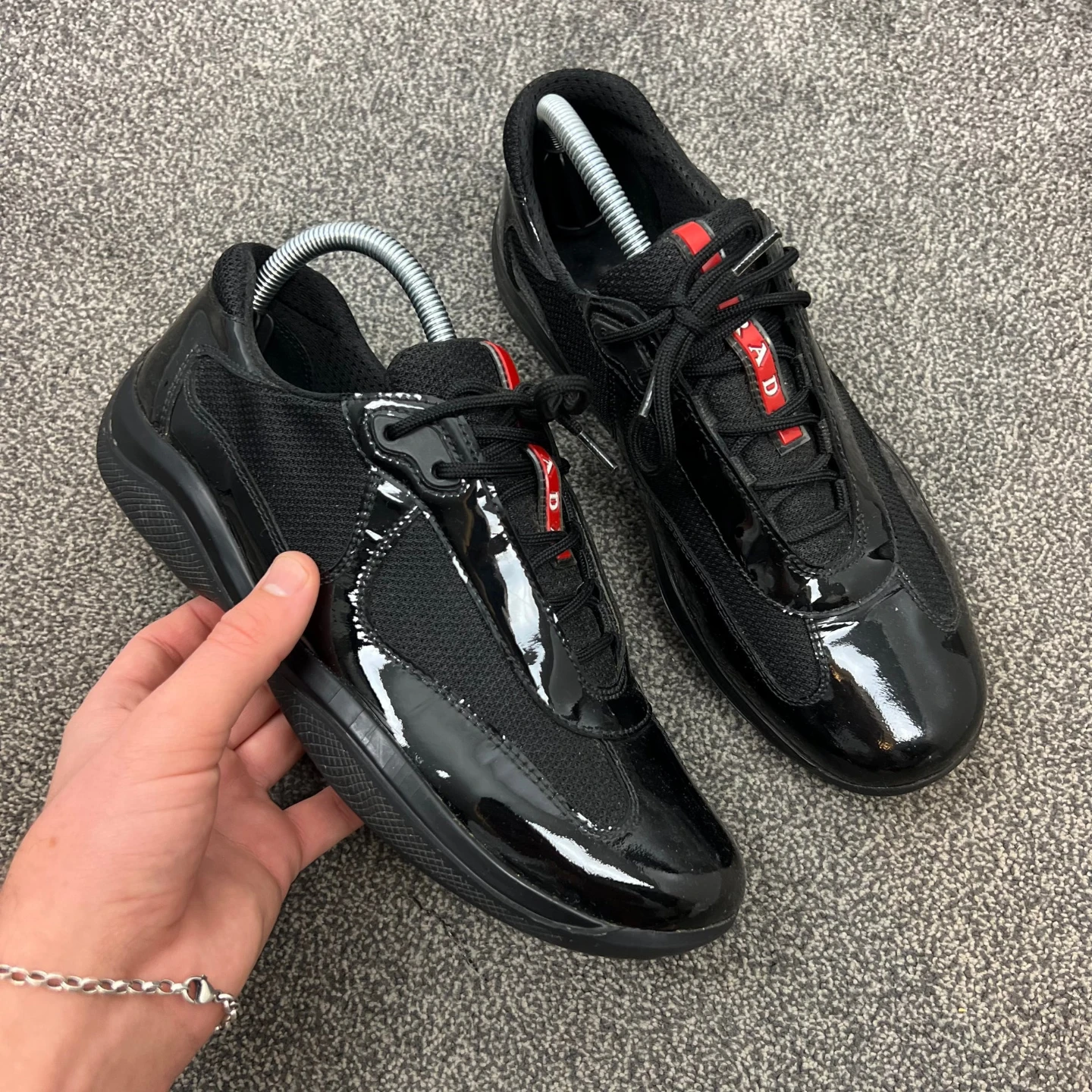 Mens black luxory shoes size 9.10 .11 available