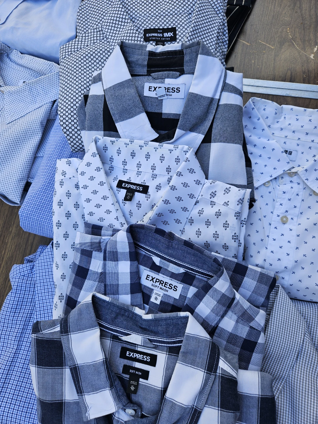 35 mens Express shirts ..xlarge slim fit - photo 3