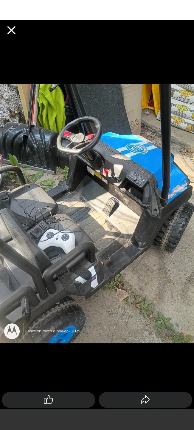 Ligiant 24v Ride on car for big kids. 4 seater kids golf cart