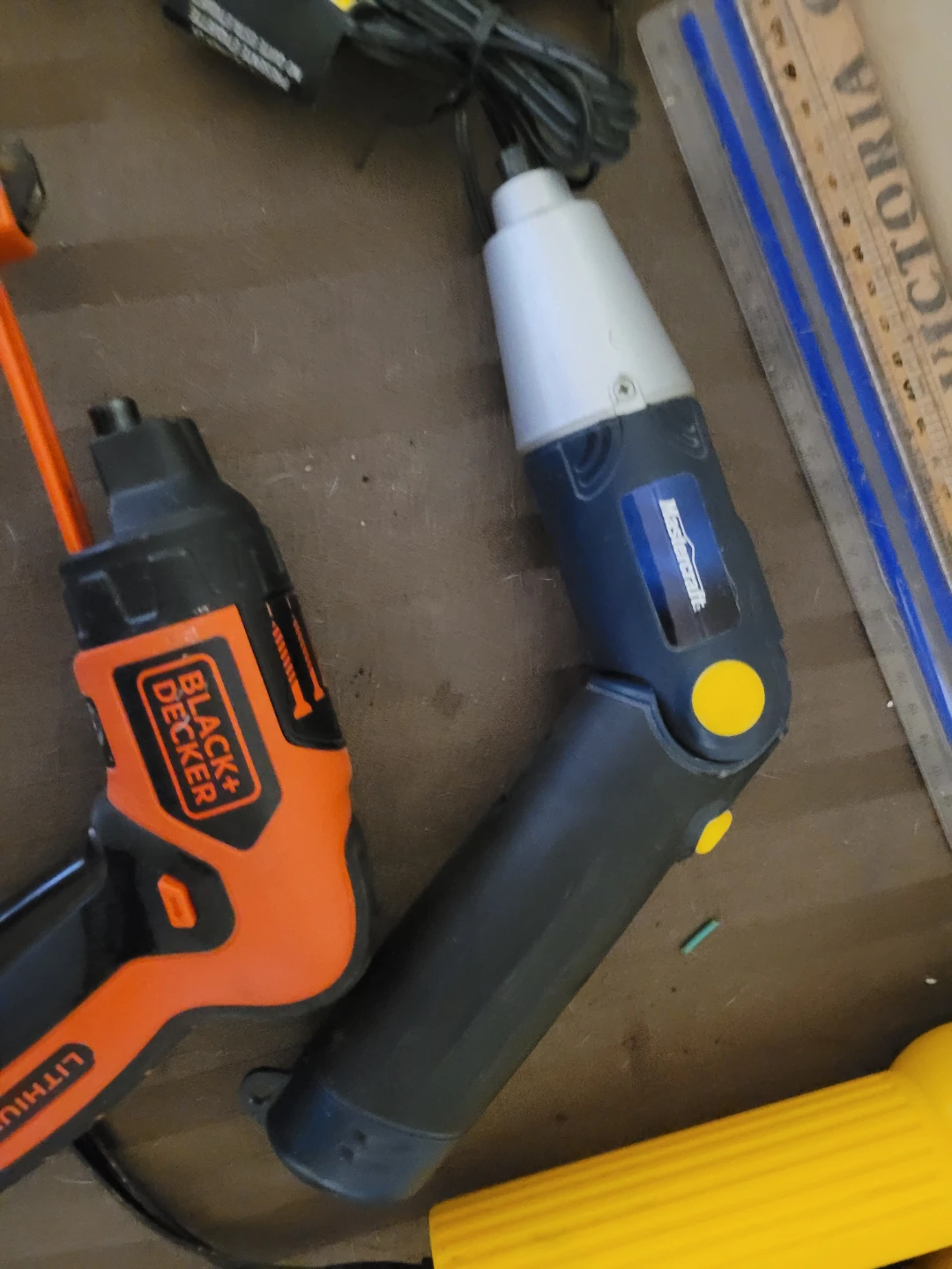 2 Electric Screwdriver 4 Walkie Talkie Bundle 2 Flashlights - photo 3