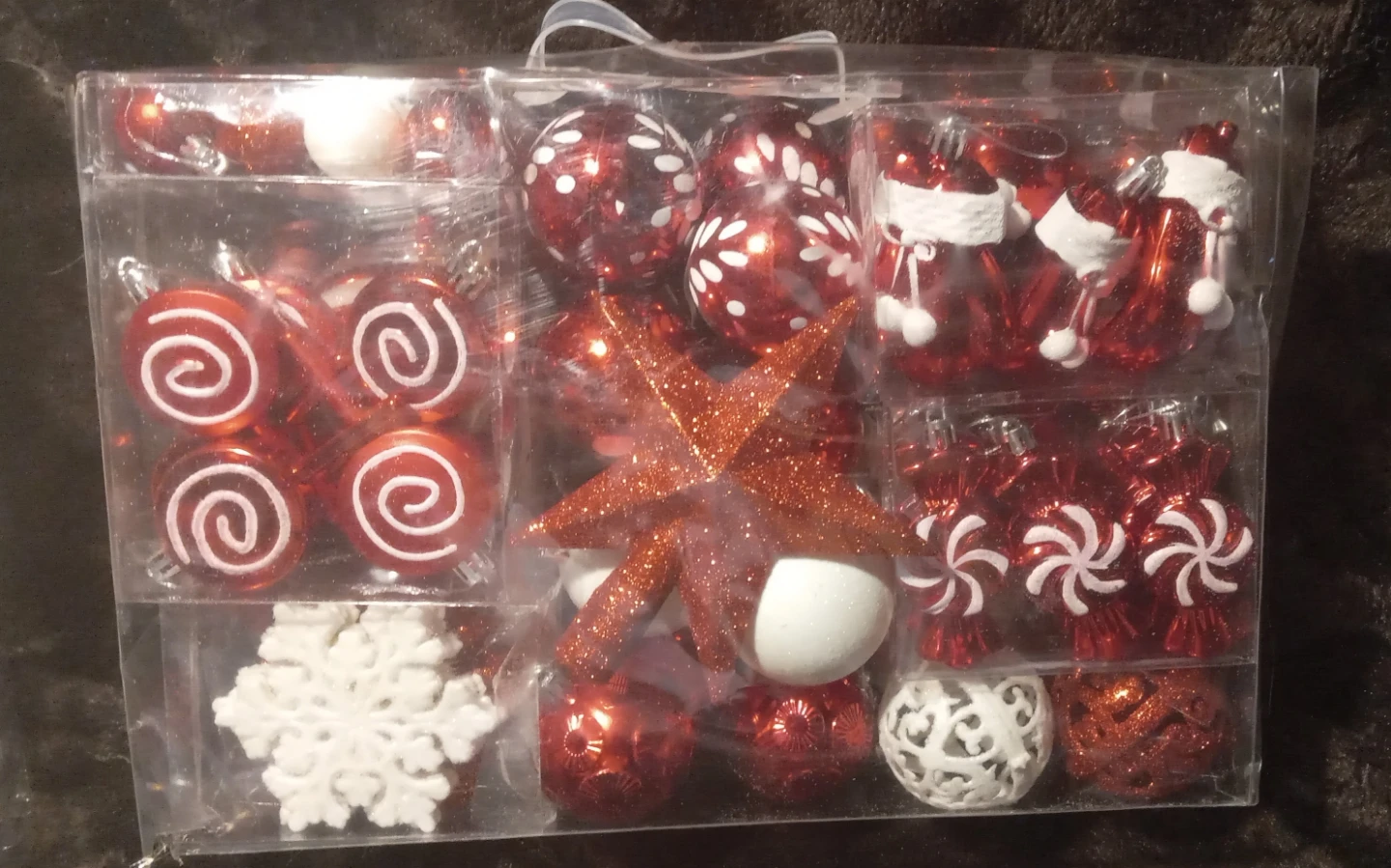 Shatterproof Christmas Ornament Set