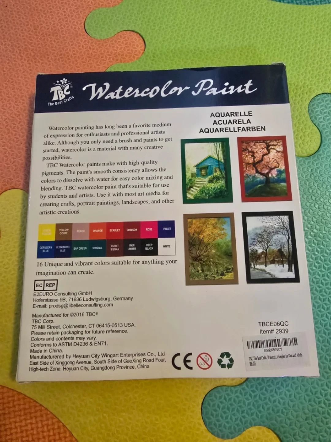 *NEW* Watercolor Paint Set - photo 2