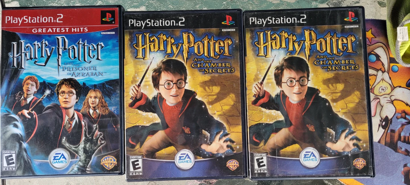 3 Harry Potter PlayStation 2 Games