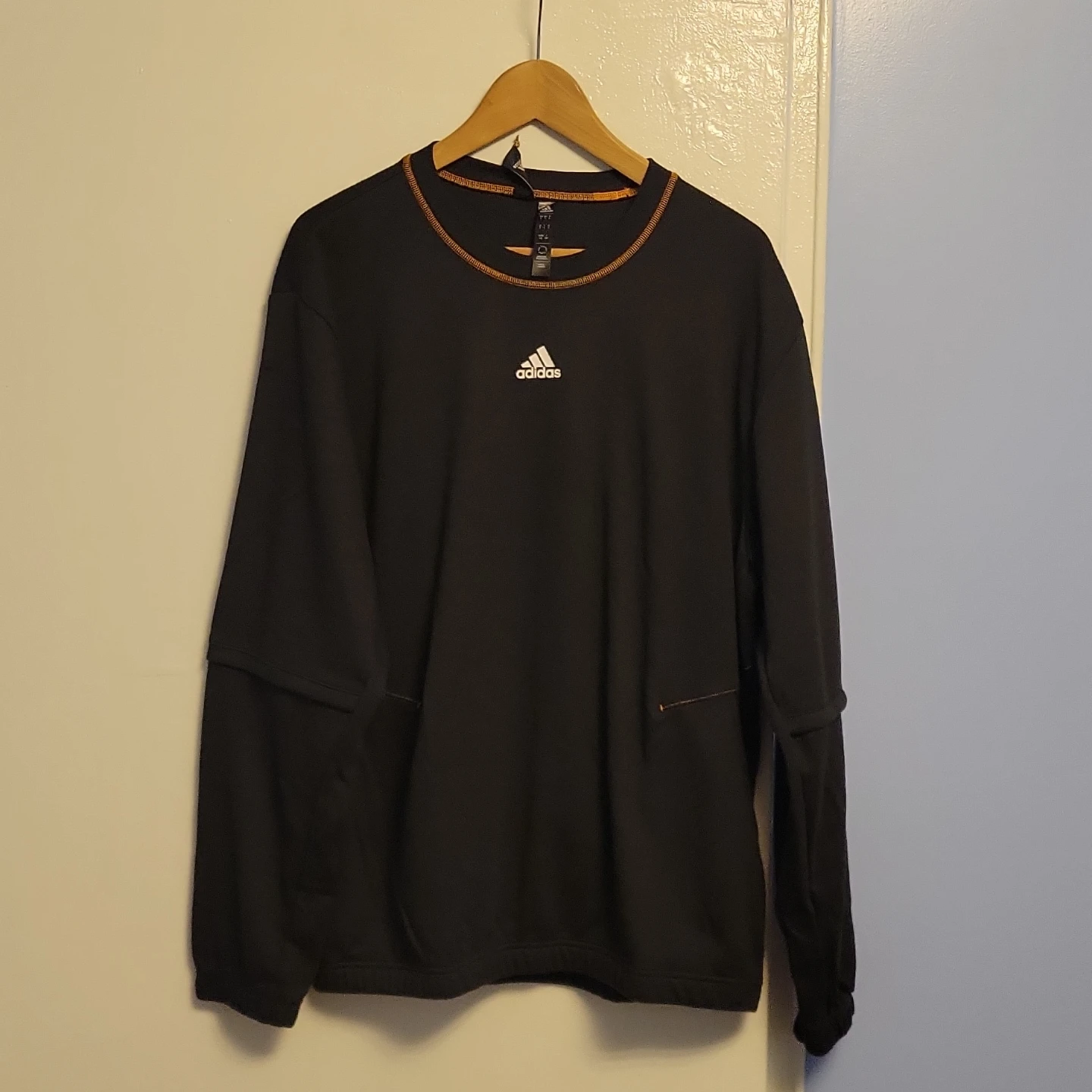 Adidas Men's Travel Lightweight Hoodie - Black, Size L