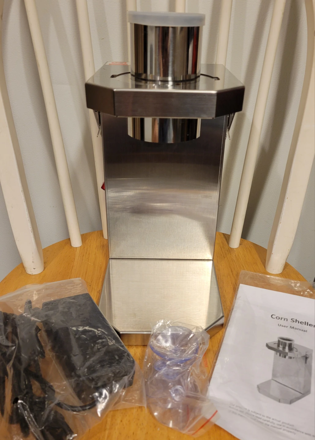 Electric Corn Stripper Sheller Stainless / maquina para maiz
