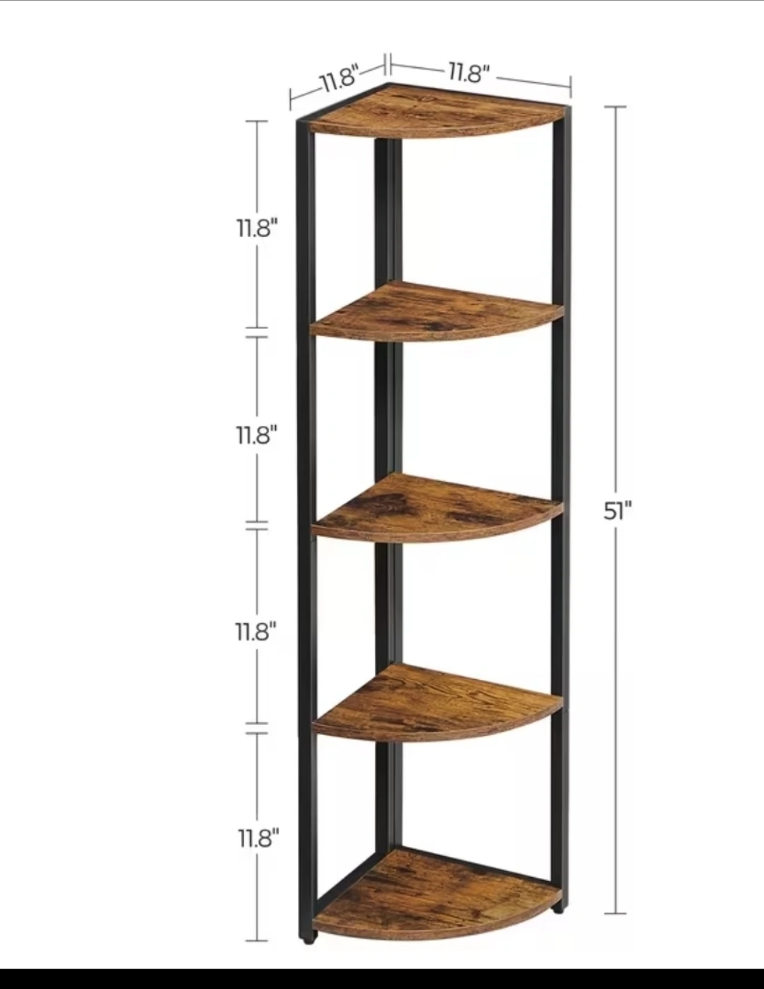 5-Tier Corner Shelf Rack *new - photo 5