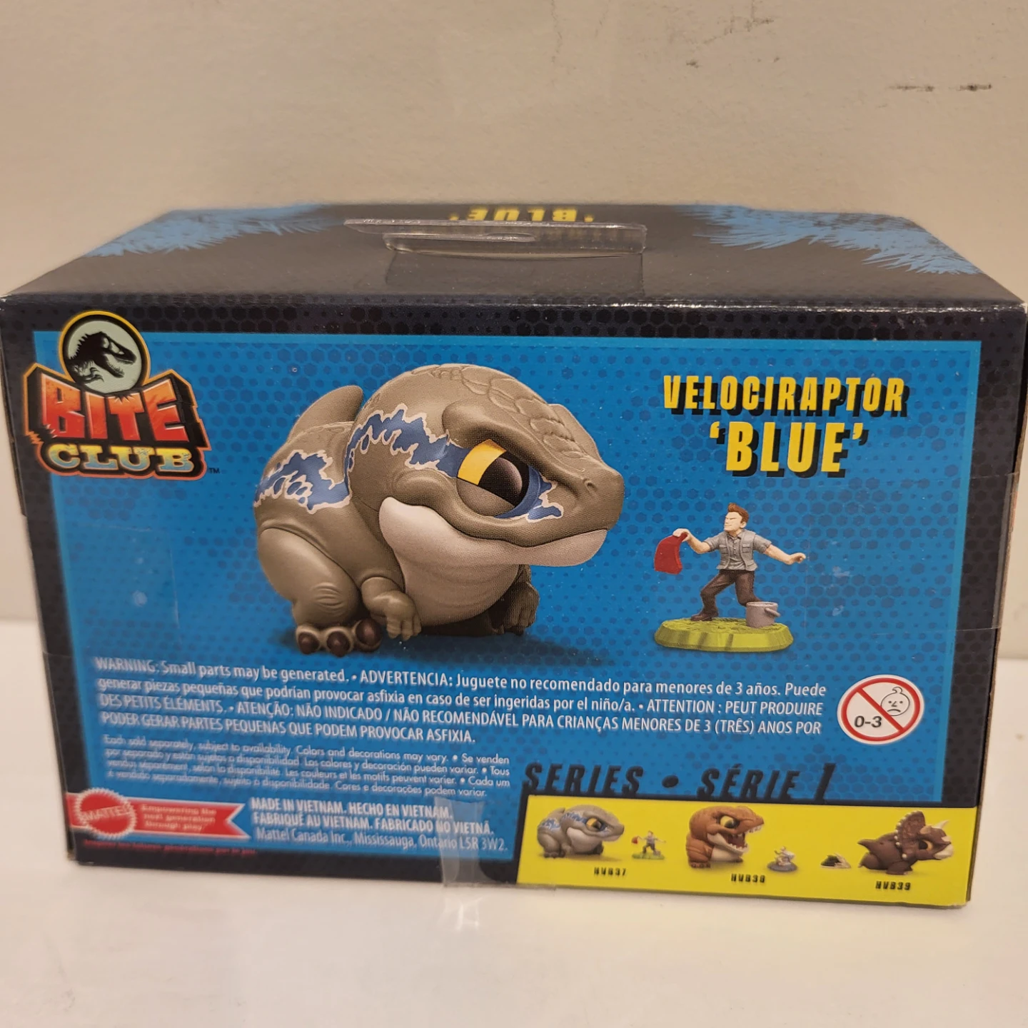 Jurassic World Bite Club Velociraptor Blue - photo 2