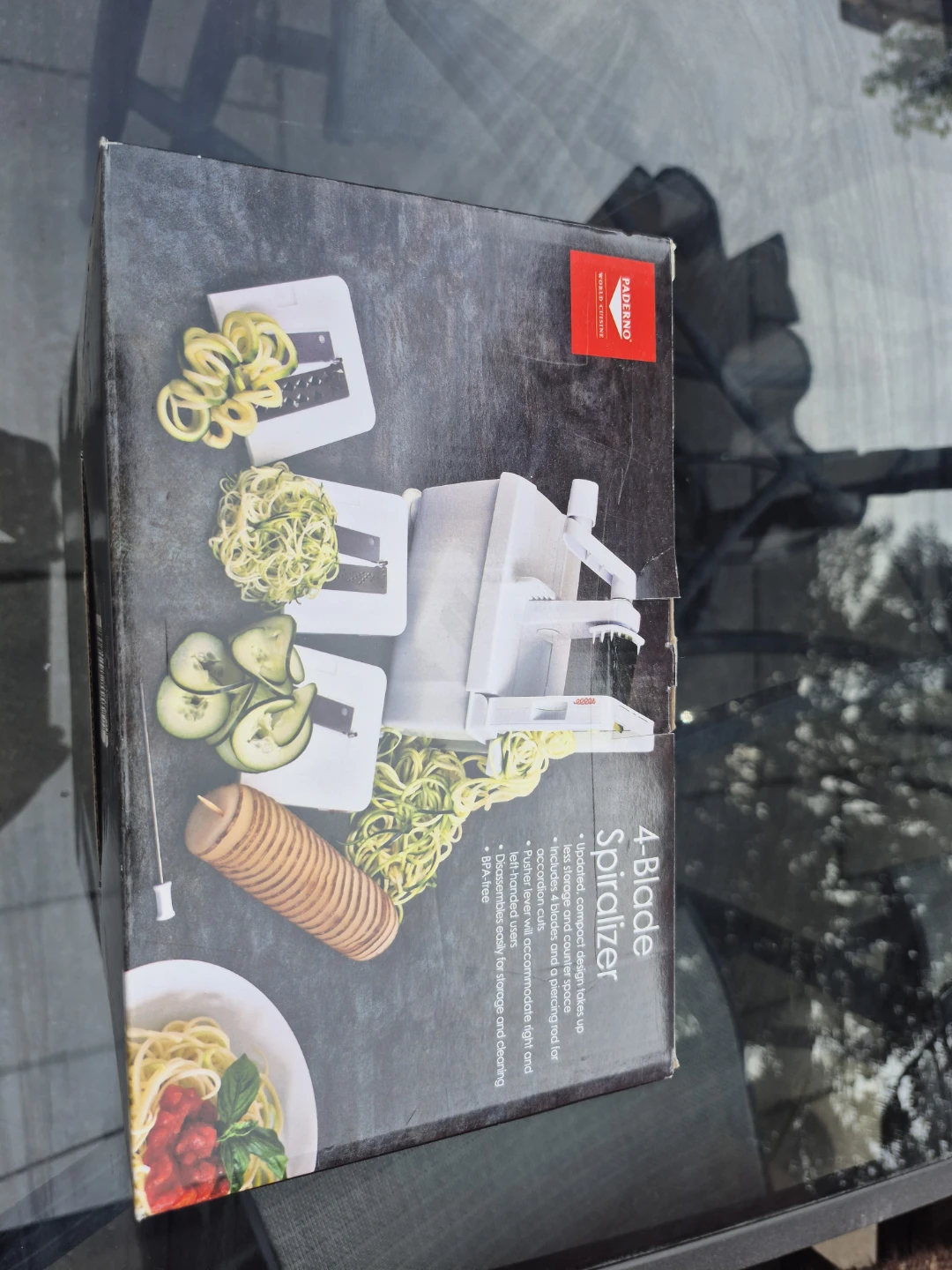 Paderno 4-Blade Spiralizer - photo 4