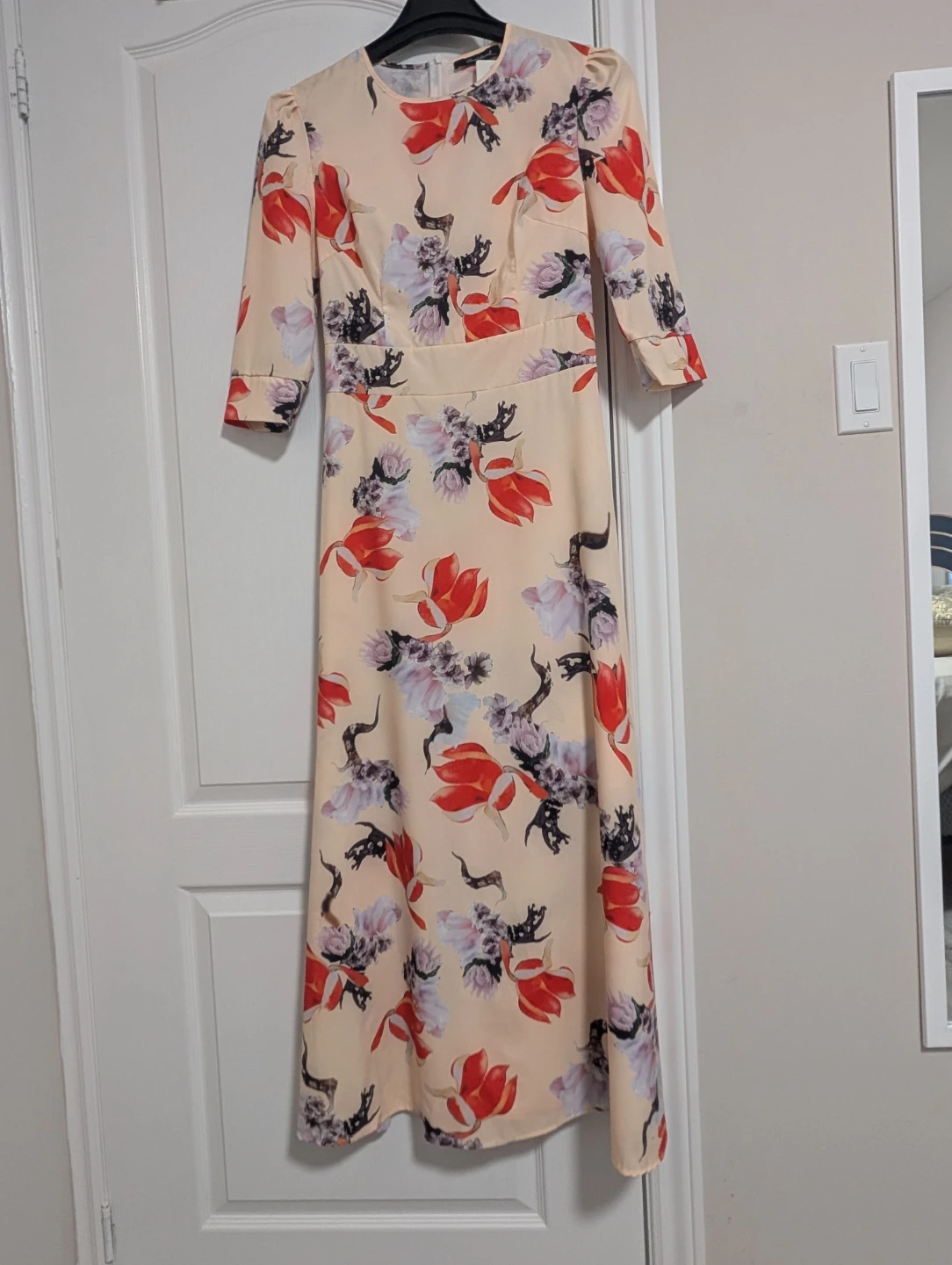 Floral Print Maxi Dress - photo 2