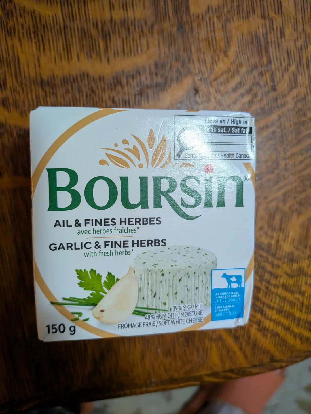 Boursin Garlic & Fine Herbs Cheese