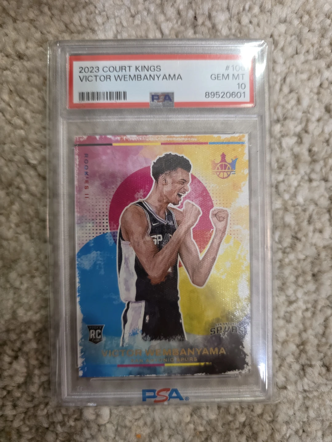 2023 Court Kings Victor Wembanyama PSA 10