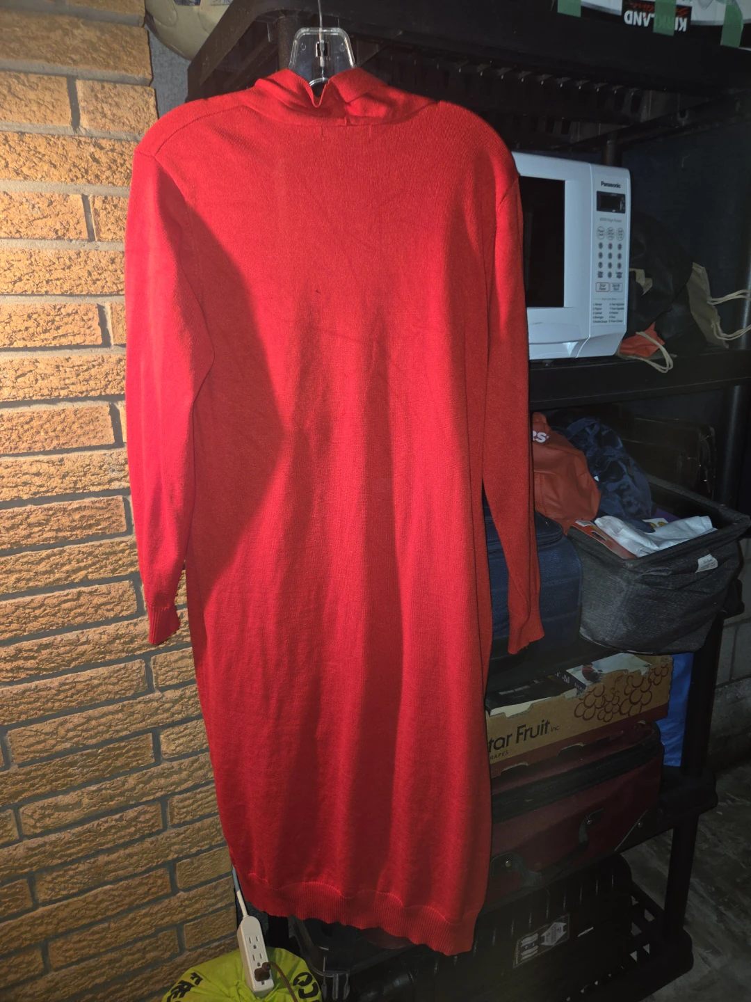 Grace Karin Red Knit Cardigan - photo 2