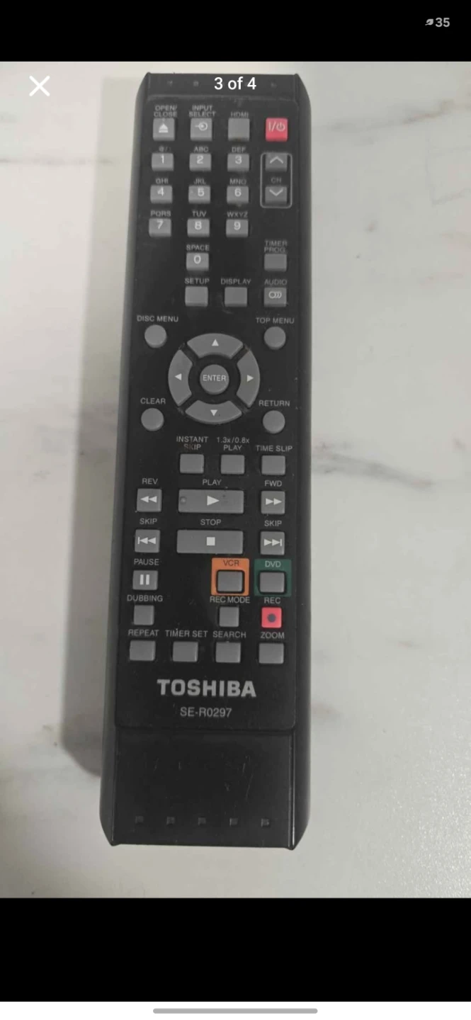 Toshiba D-VR7 DVD VCR Recorder - photo 4