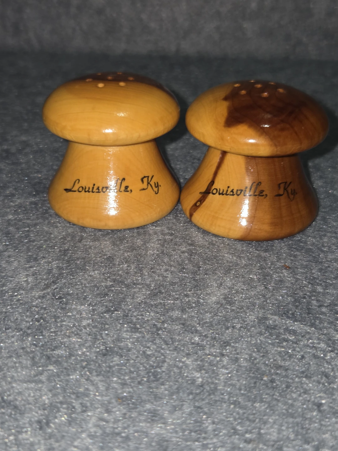 Vintage Wooden Salt and Pepper Shakers - photo 4