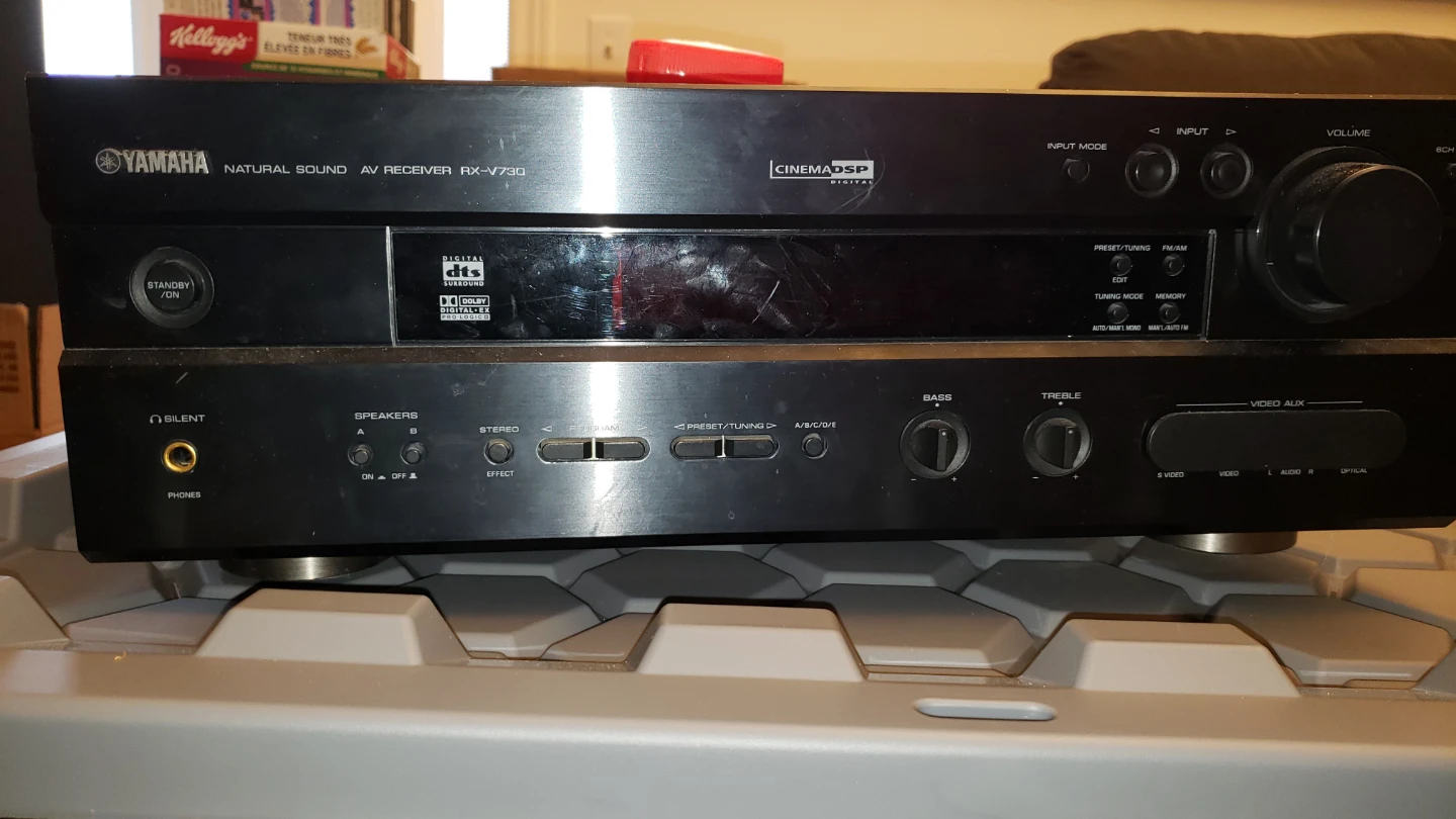 Yamaha Natural Sound AV Receiver RX-V730 - photo 2
