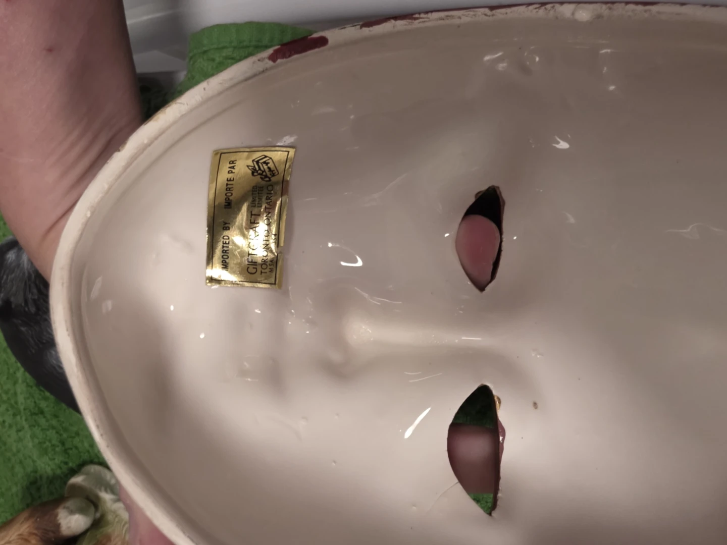 Giftcraft Decorative Ceramic Wall Mask - photo 2