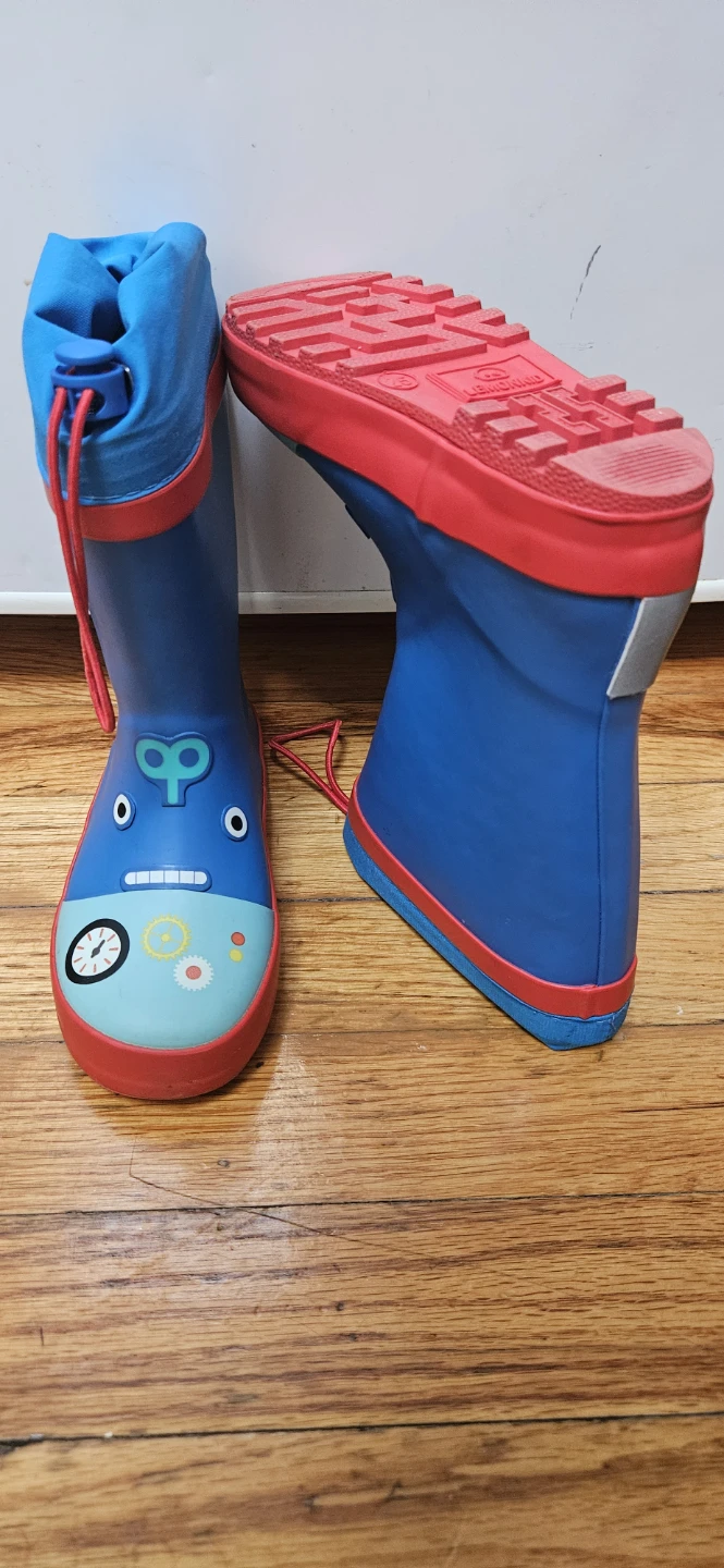 Lemonkid Kids Robot Rain Boots Size 25 - photo 3