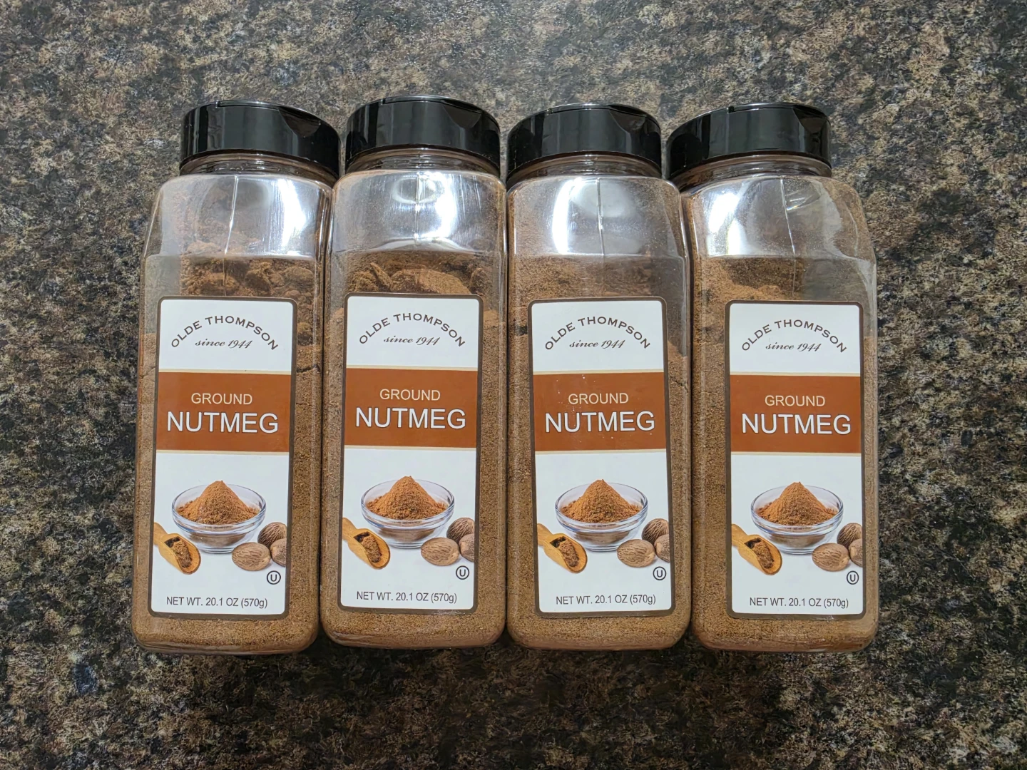Pack of 4 Olde Thompson Ground Nutmeg