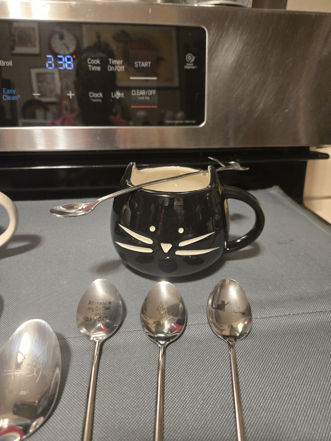 Boutique 10-Piece Feline Coffee, Tea & Dessert Mug Set - photo 4