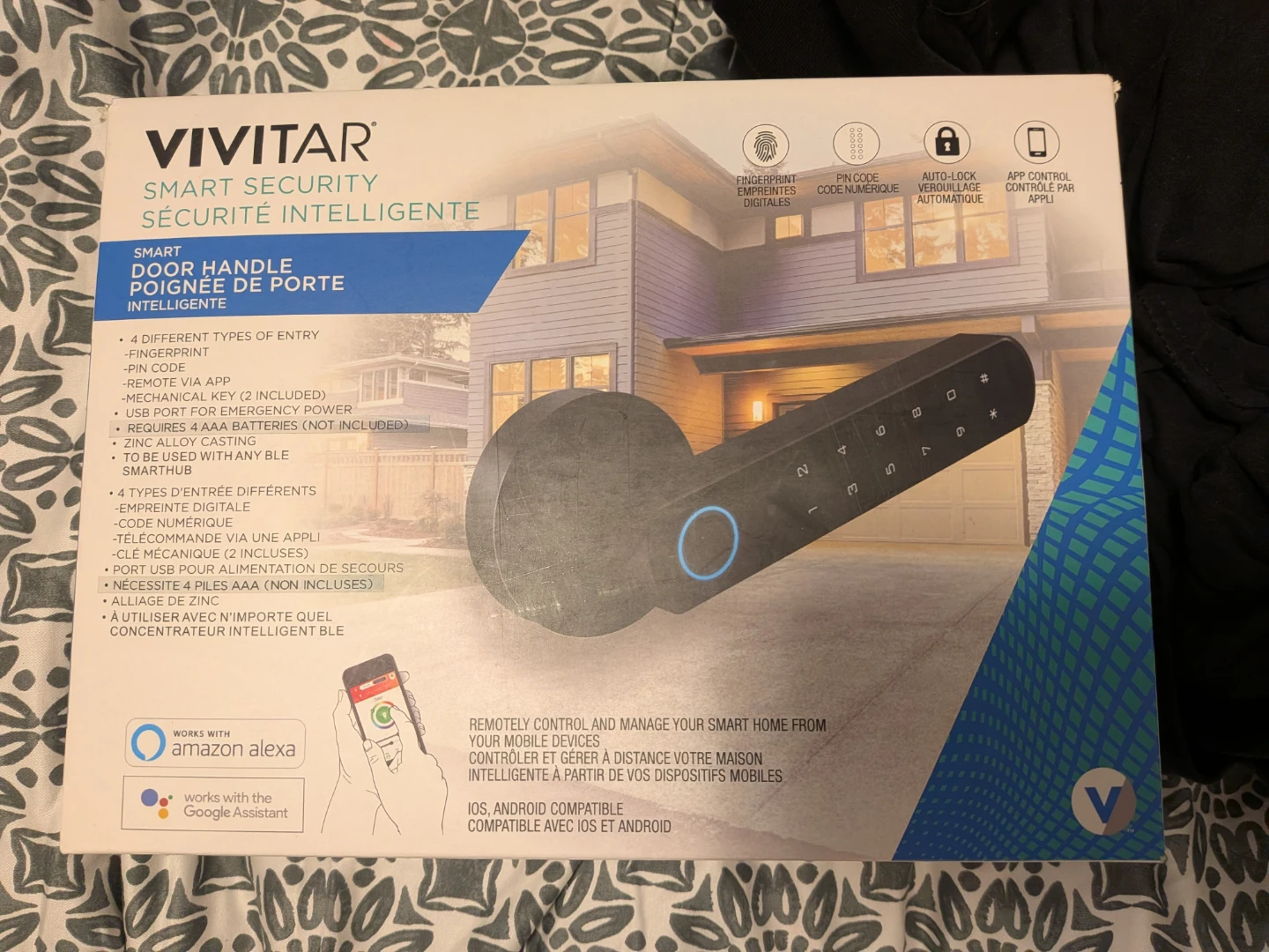Vivitar Smart Security Door Handle