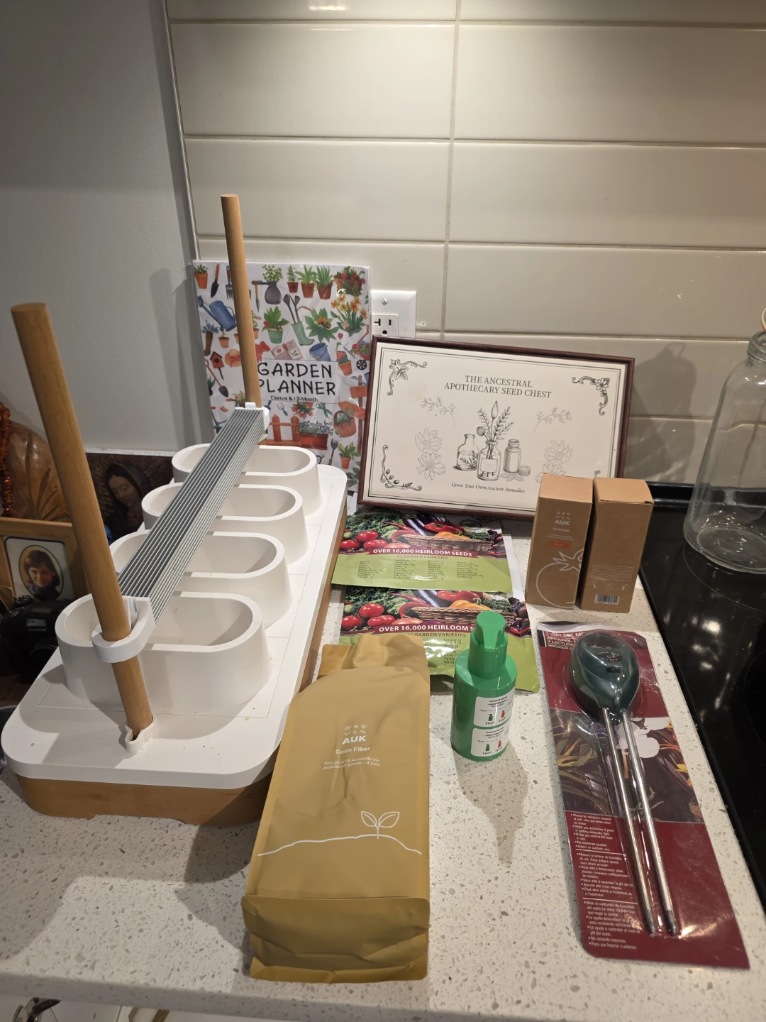AUK Indoor Herb Garden Kit