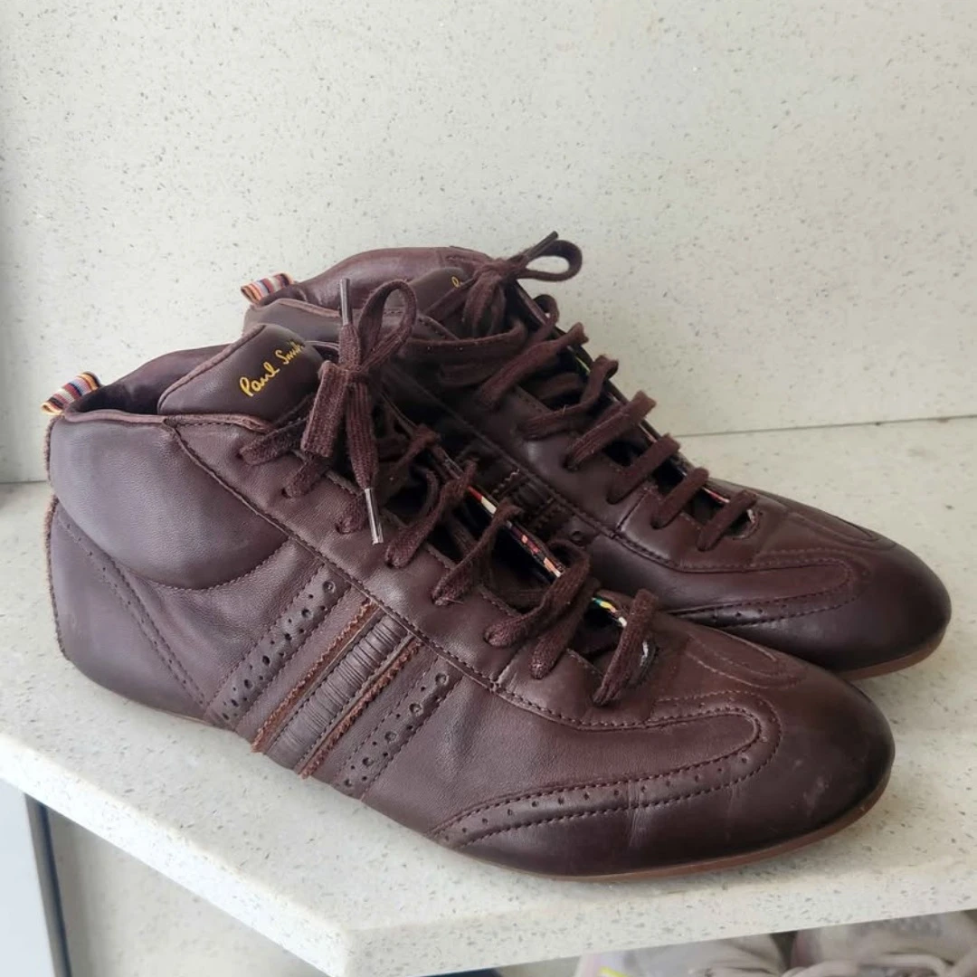 Vintage Paul Smith High Top Shoes US 9