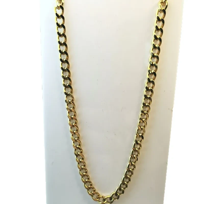 Gold Tone Chain Stainless Steel Necklace - photo 2