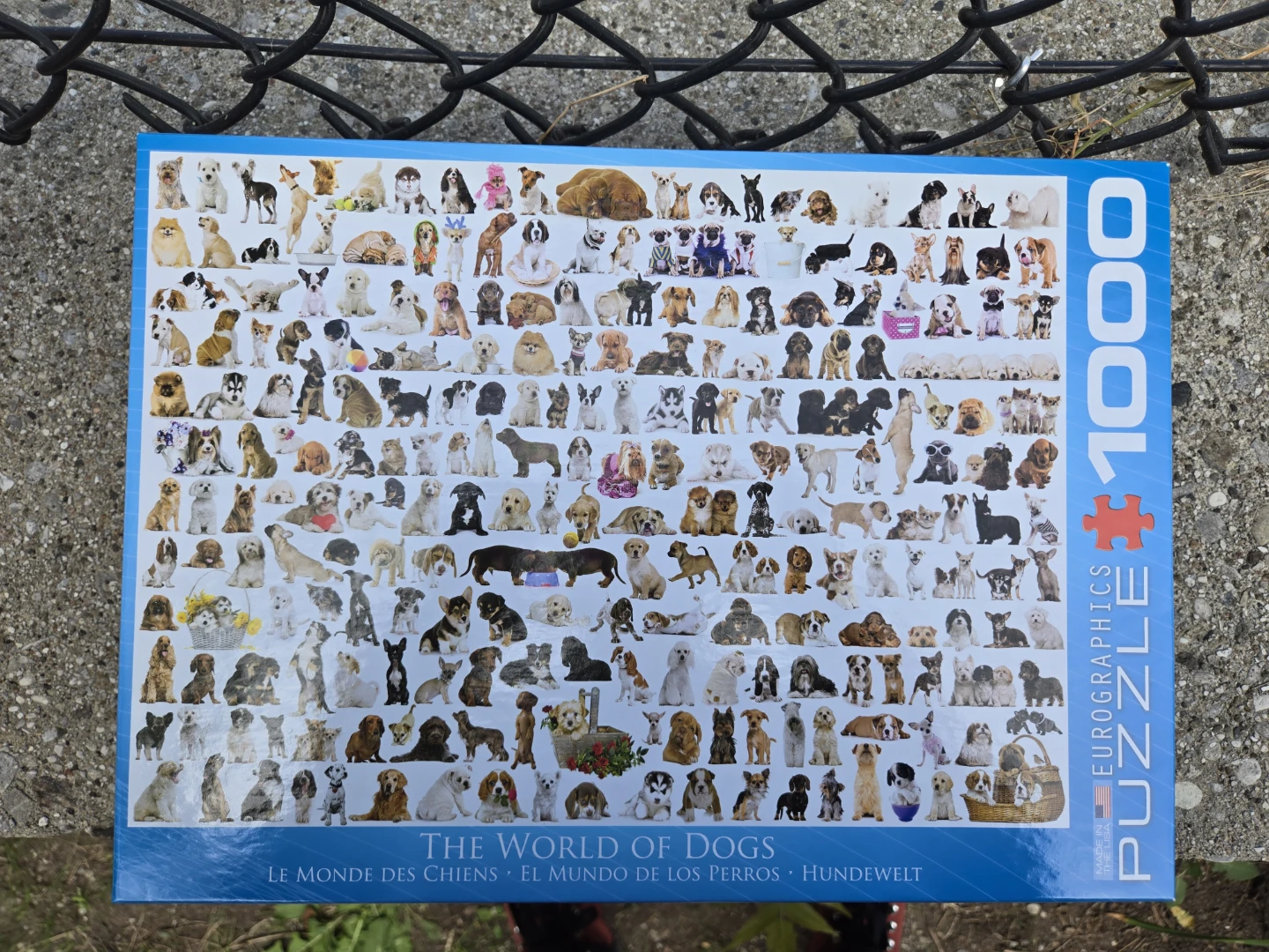 Eurographics The World of Dogs 1000 Piece Puzzle