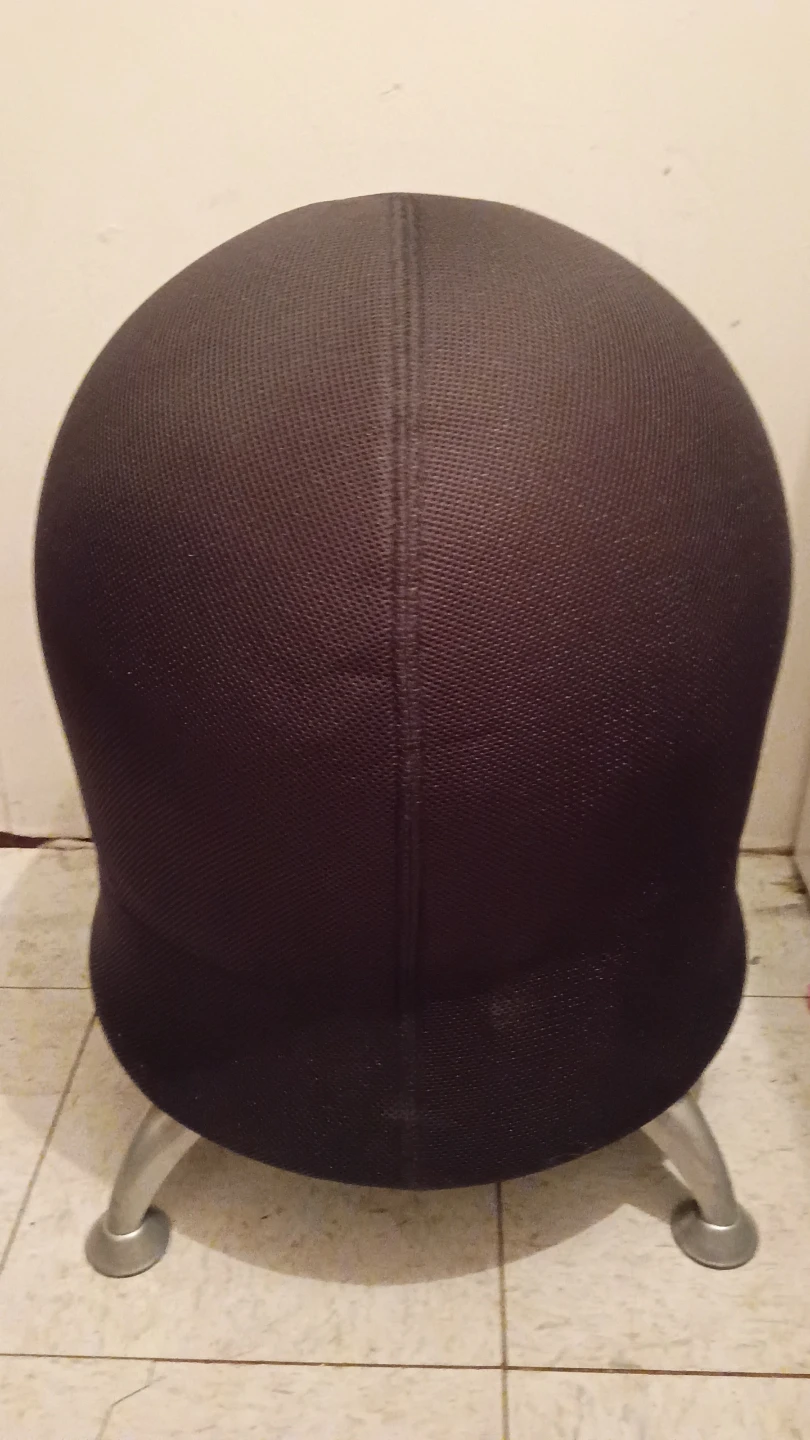 Zenergy black fabric Ball Chair